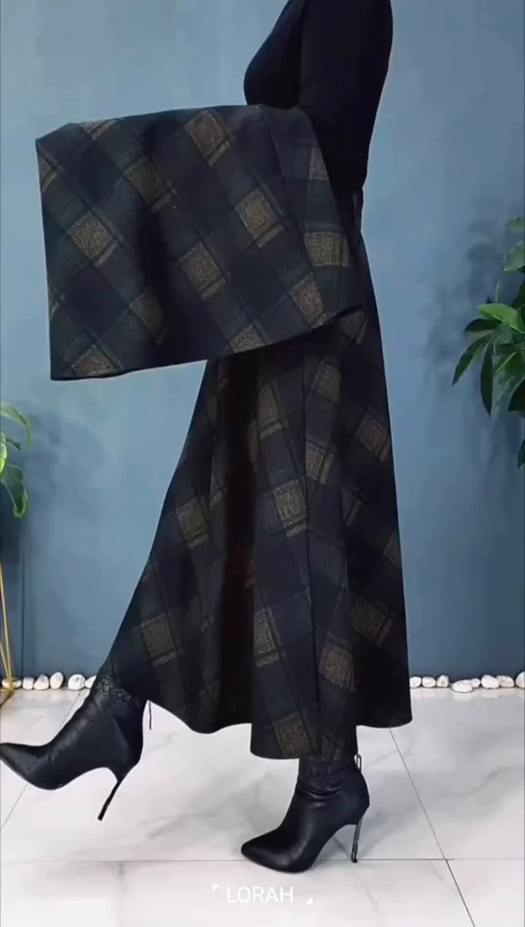 Plaid Maxi